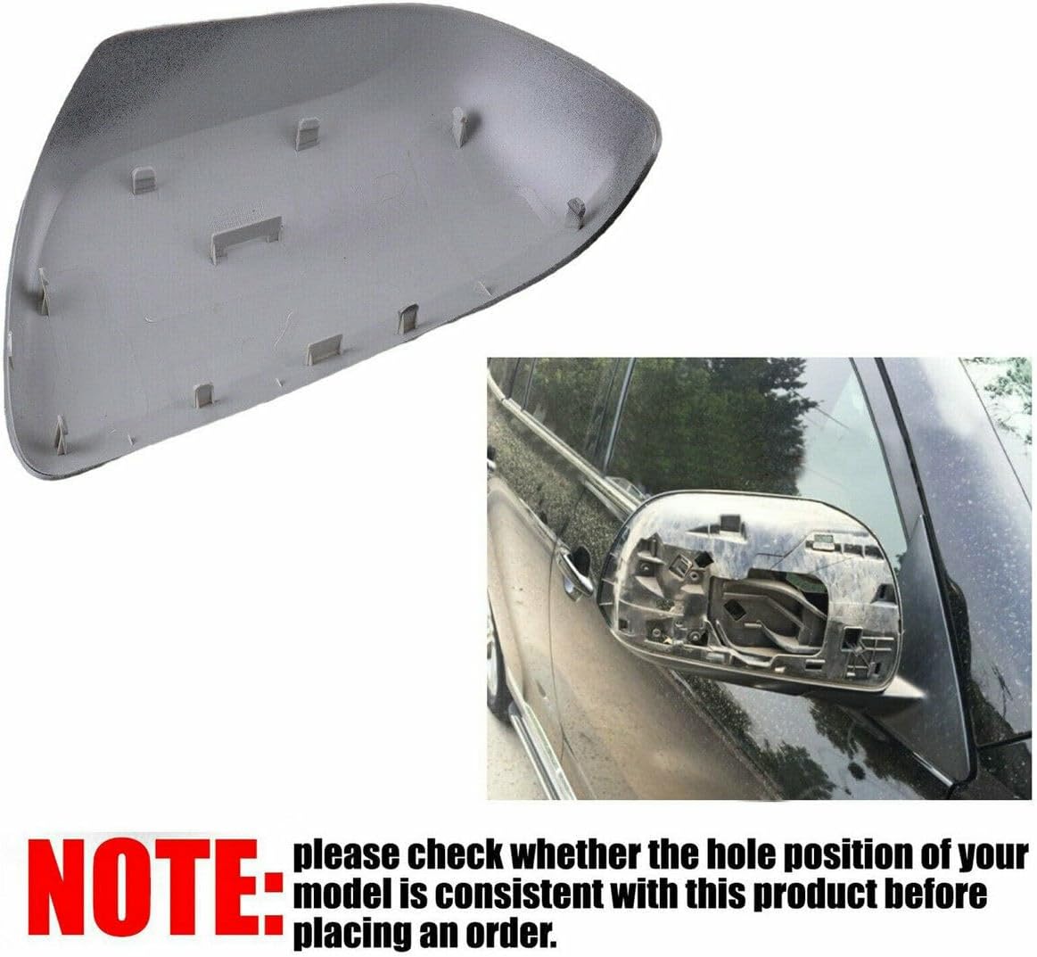 1Pcs Right Side Rearview Mirror Cover Cap For Toyota Highlander 2008 2009 2010 2011 2012 2013