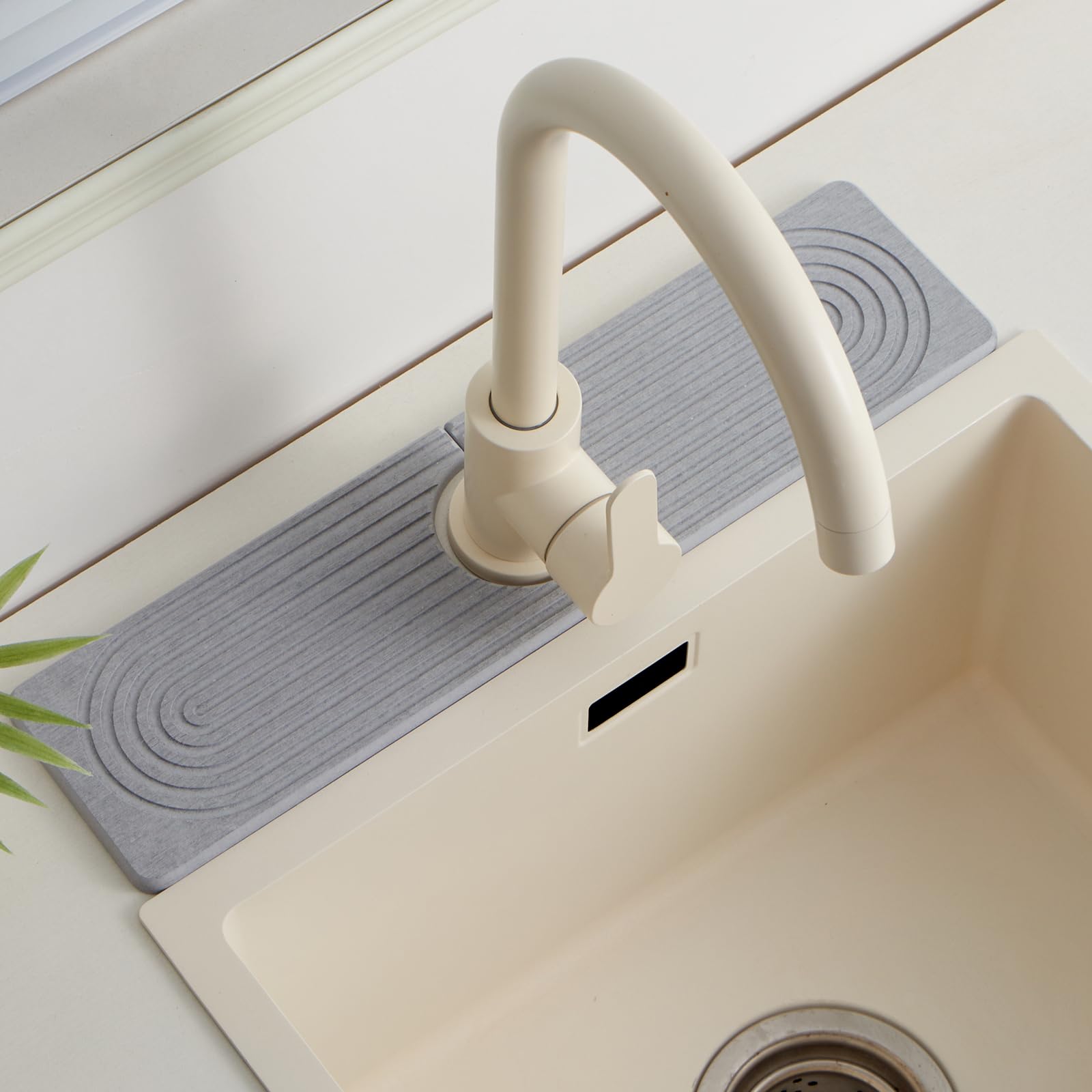 Stone Faucet Mat - Fast Drying Sink Protector -13 Stone Faucet Mat - Fast Drying Sink Protector -13