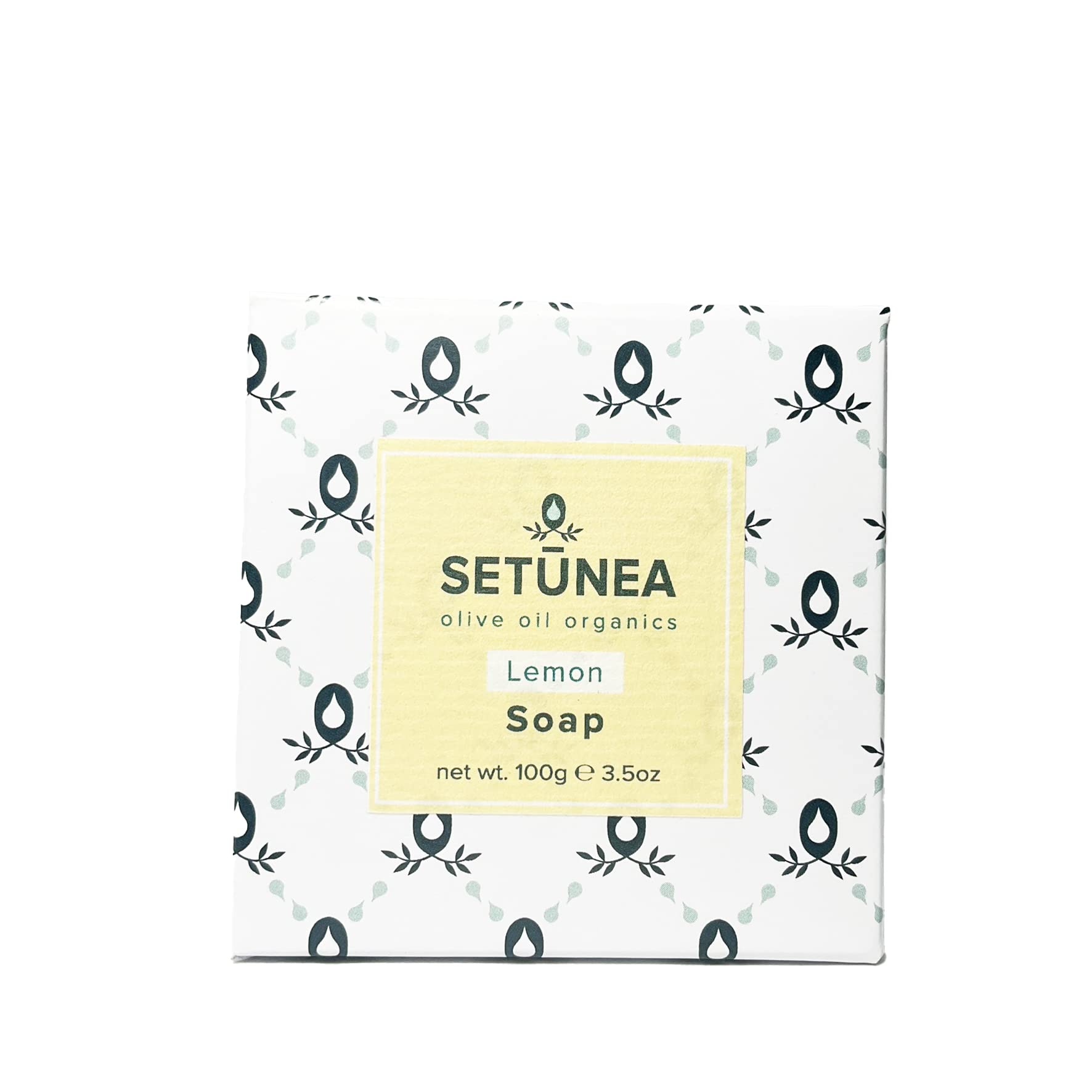 Organic Olive Oil and Lemon Soap Bar 2 x 100g