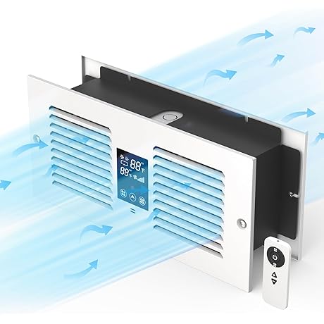 Super Efficient Smartly-Controlled Room to Room Vent