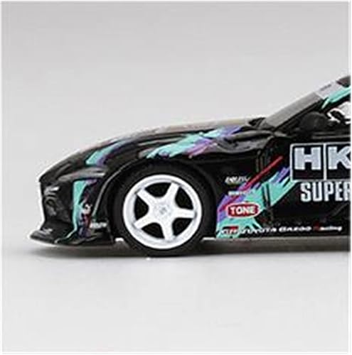 Miniatura 5 de Modelo de vehículo de coche de resina apto para Toyota Supra Bull Demon King HKS Speedmaster GR A90 1 64 modelos de automóvil de aleación decoración