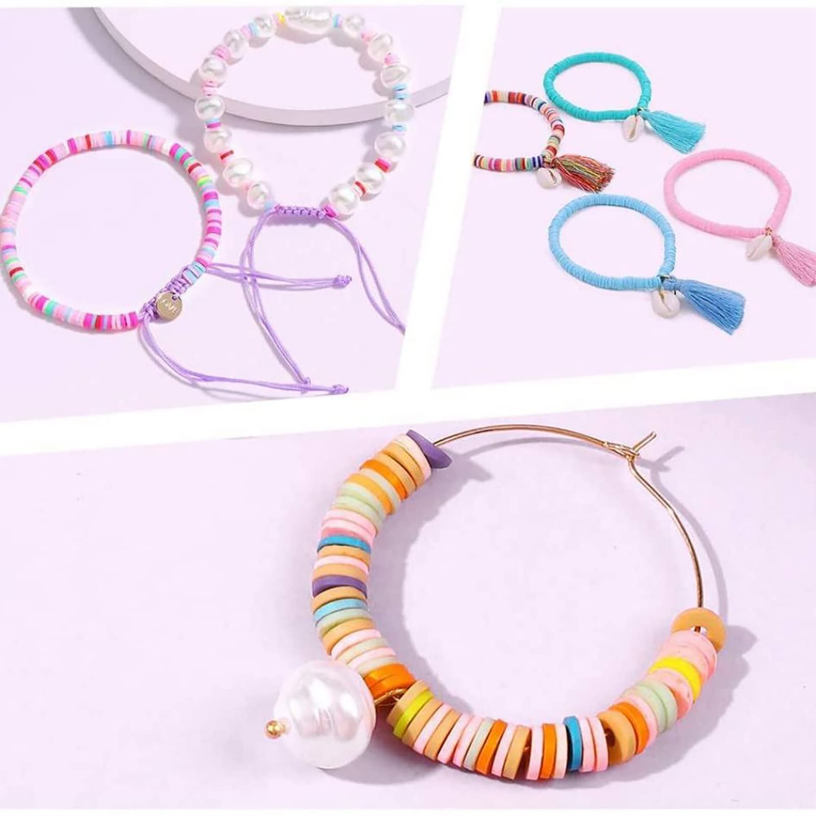 Cheriswelry - Abalorio De Moneda Heishi De Disco De 10 Hilos De 6 Mm Para Hacer Pulseras