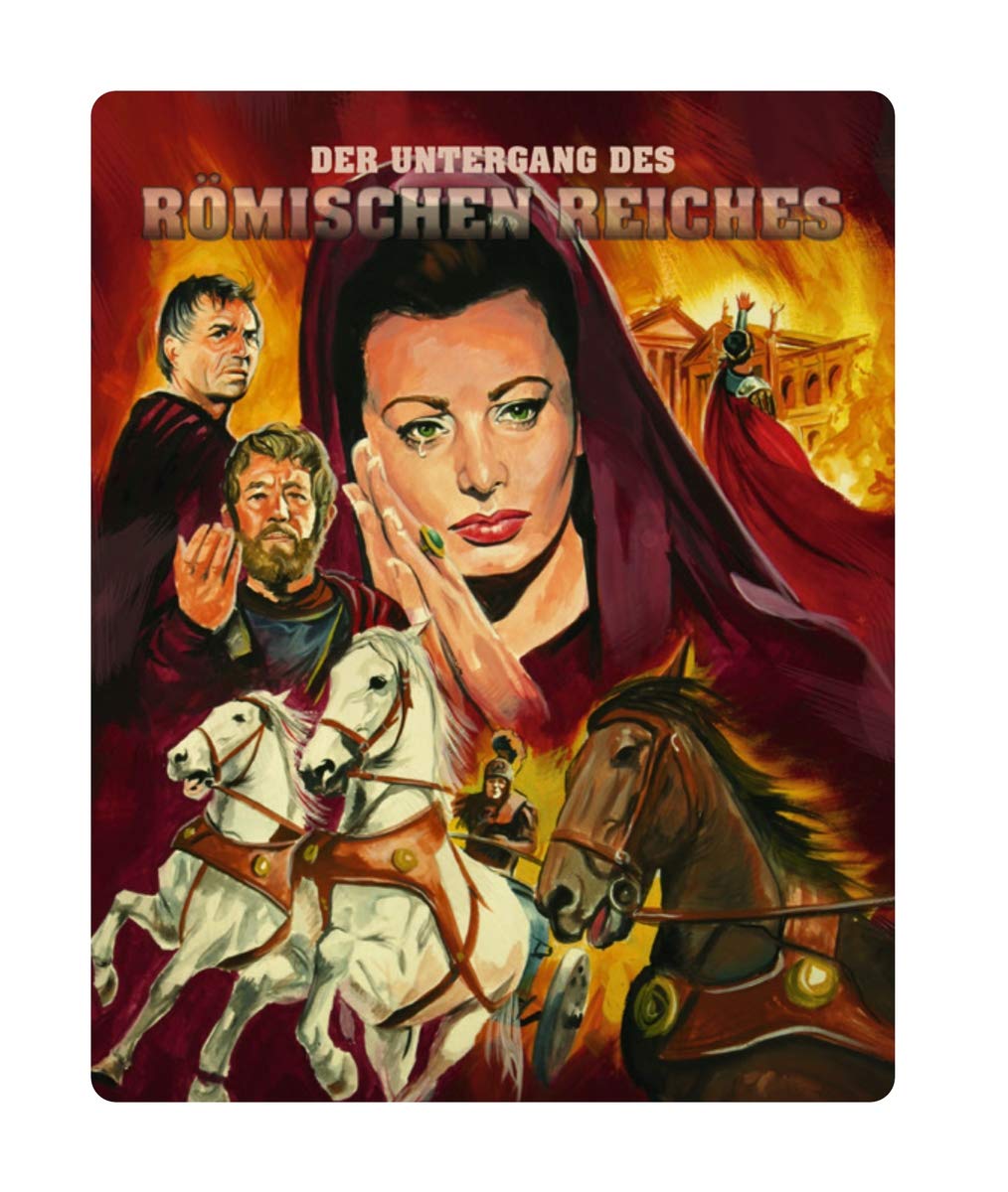 Blu-ray Der Untergang des Römischen Reiches para noches de cine en casa y coleccionistas