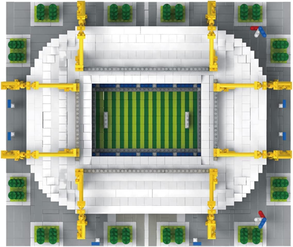 3D-Puzzle Stadionmodell Spielzeug Fußballplatz Bausteine ​​3800 Teile Hoher Schwierigkeitsgrad beim Zusammenbau