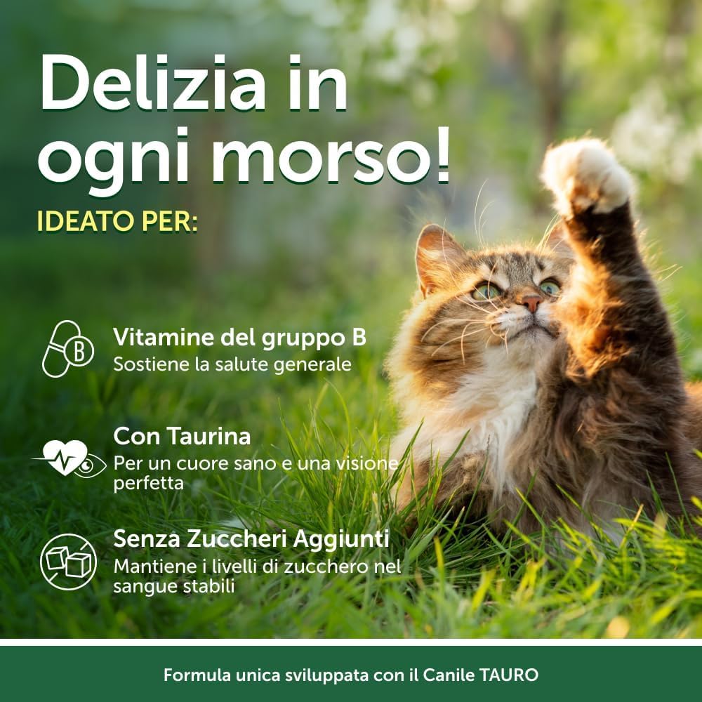 Nature's Protection Superior Care Umido gatti sterilizzati, Tonno 24 x 70 g | Topper morbido in salsa succosa, Alimentazione quotidiana, Gatti adulti da interno, Ricco di proteine, 24 buste