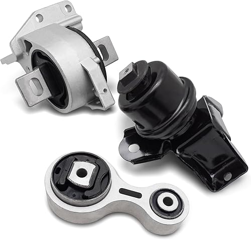 Soporte de motor de repuesto para motor y montaje de transmisión, OEM # A5473 A5381 A5474 compatible con Ford Fusion Mercury Milan 2006-2009