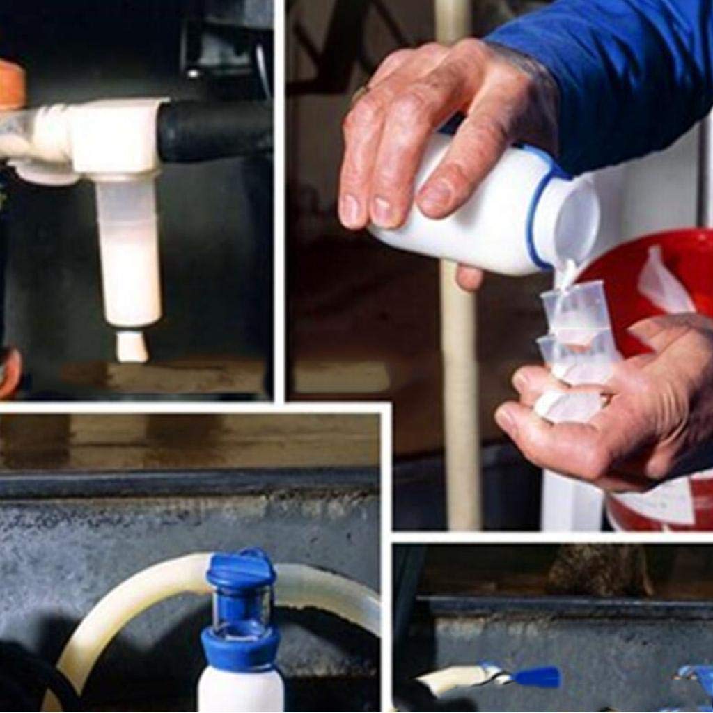 Máquina de ordeño piezas muestreador de leche botella de leche botella de muestra para vacas cabras
