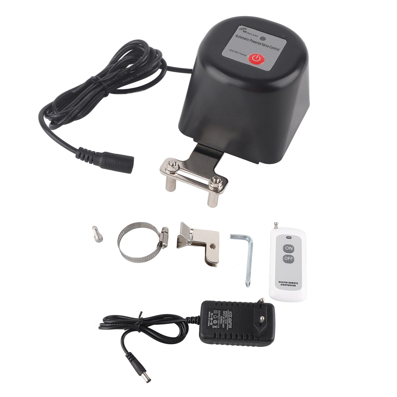 Elektrischer Ventilcontroller, Drahtlose Fernbedienung Elektrischer Ventil-Pipeline-Schalter-Controller Fernbedienung, Drahtloser Remote-Elektro-Manipulator Ventil-Pipeline-Schalter-Controller(MICH)