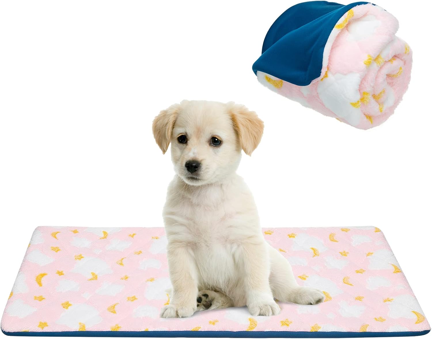 EXPAWLORER Dog Crate Pad for Small Dogs Soft Waterproof