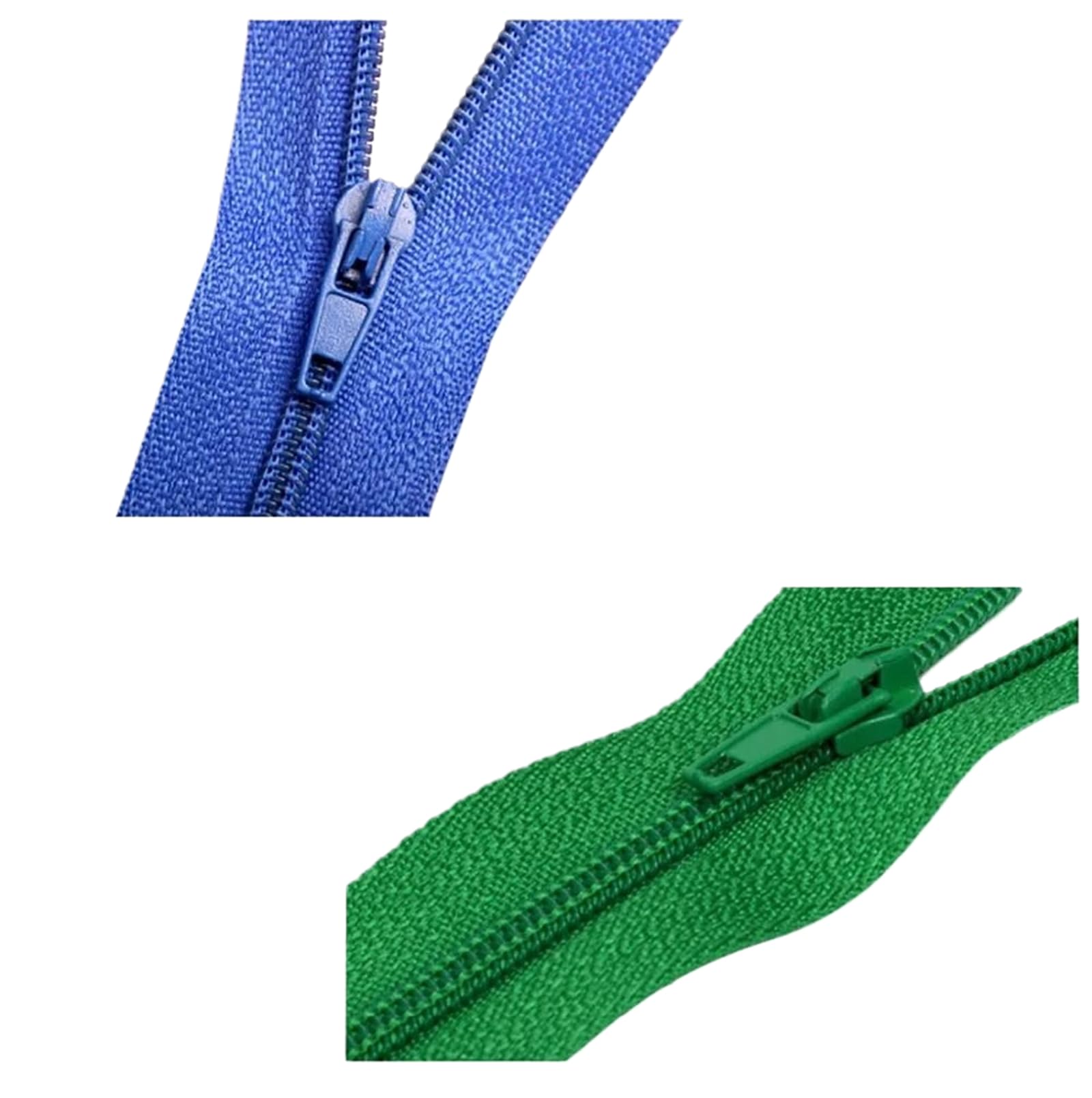 Cremallera,Cremallera metálica, 10 Piezas/Paquete de 20 cm de Longitud, Cremalleras de Nailon en Espiral for Costura de Prendas a Medida, Accesorios de Bricolaje for Manualidades, 20 cm