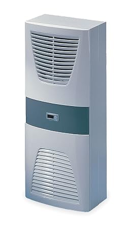 Rittal 3304.510, Blue e wall-mounted cooling unit, 3,753.36 BTU/hr, 115V, 50/60Hz, 37.4" Height x 15.7" Width x 10.2" Depth