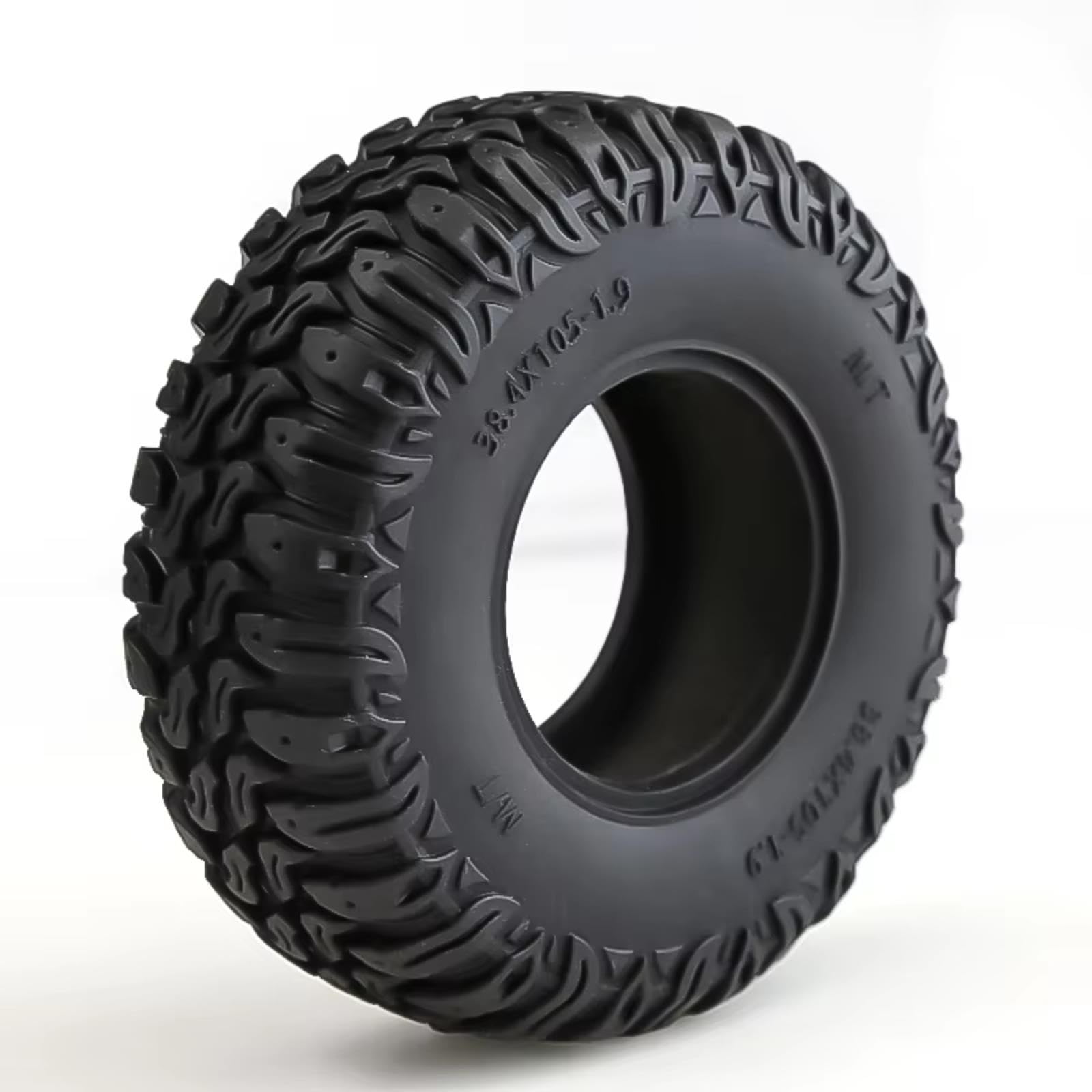 Piezas Neumáticos Goma 105 Mm para Axial para SCX10 II III 90046 D90 1/10