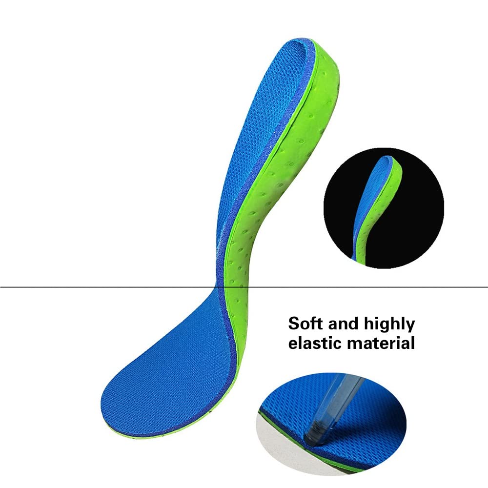 Wygwlg Orthopädische Einlagen für Männer und Frauen, 2 Paar Bequeme orthopädische O/X-Beineinlagen Ferseneinlagen Korrektur von Pronation, Supination, Medial, Lateral (Size : XL)