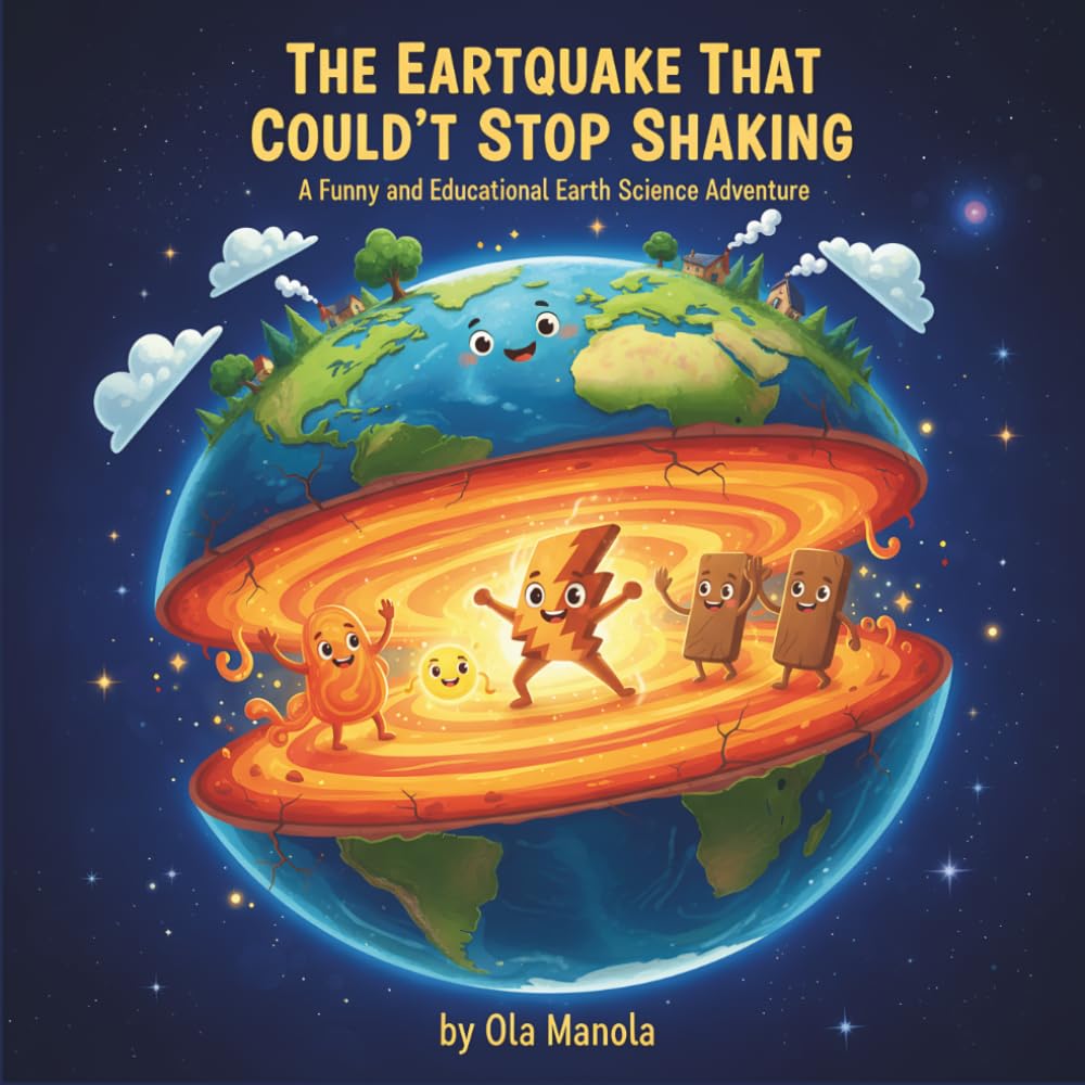 The Earthquake That Could't Stop Shaking: A Funny and Educational Earth Science Adventure for Kids Ages 5–8 About Earthquakes, Earth Layers, and Staying Safe (Oops! Nature Went Wrong Series)
