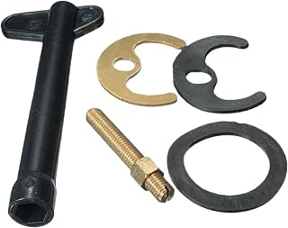 EXzma Tap Faucet Fixing Fitting Kit M8 Bolt Washer Wrench Plate Sink Monobloc Mixer Tap for Kitchen Basin Part Tool