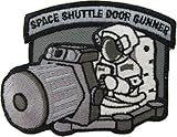 MilSpec Monkey Shuttle Door Gunner Morale Patch (SWAT (Black))