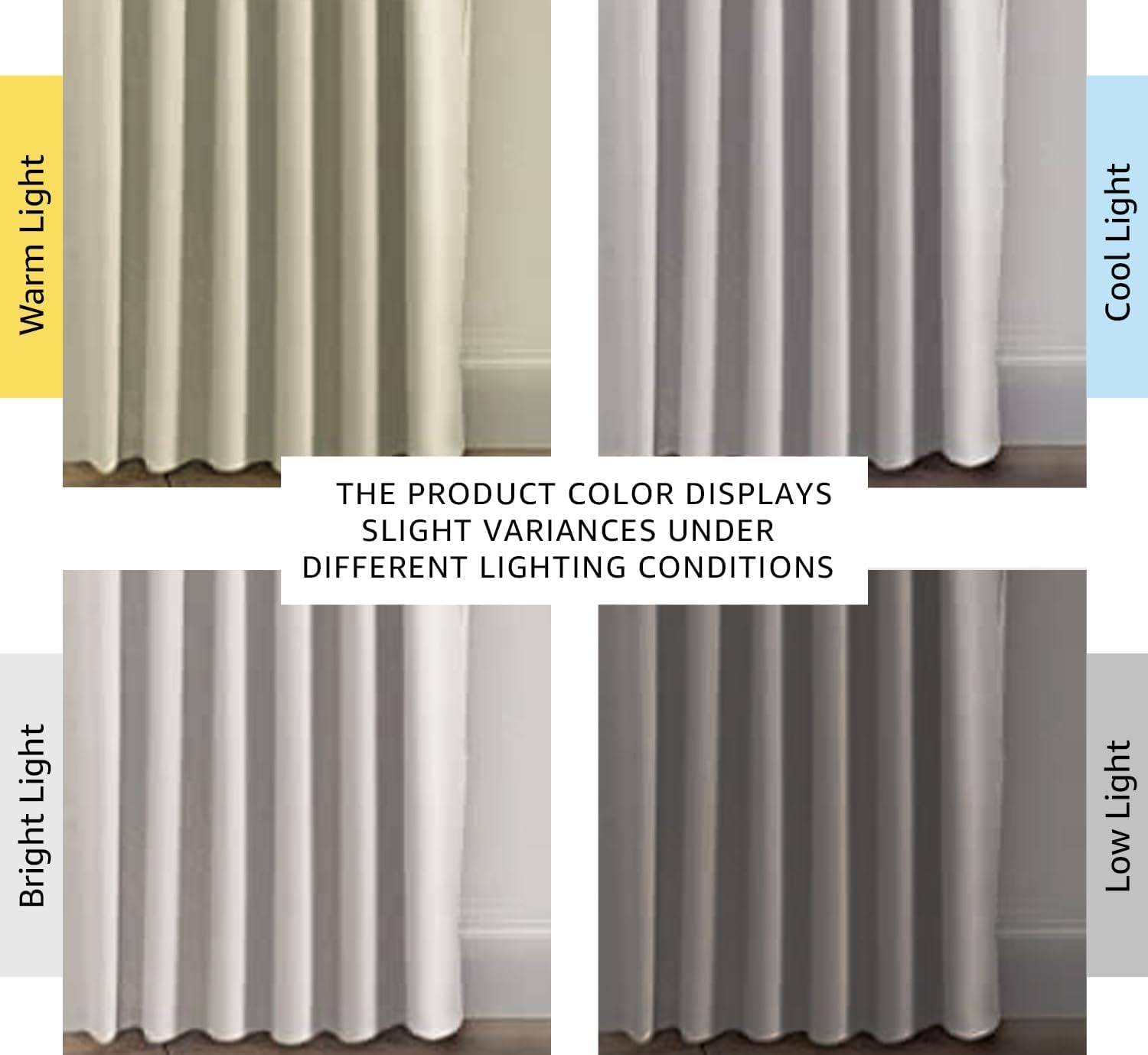 BellaHills Blackout Curtains Pencil Pleat Bedroom Curtain Panel for Privacy Protected Thermal Insulated Window Treatment for Living Room 2 Panels - Image 2
