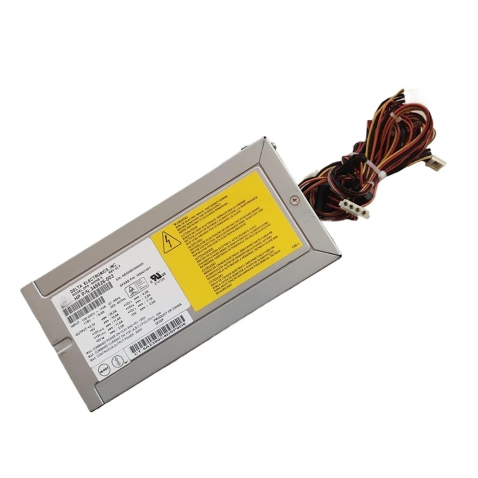 HEXEH Fuente de alimentación conmutada del Servidor, Fuente de alimentación for XW8200 DPS-600NB A 345526-003 345526-001 345643-001 600W