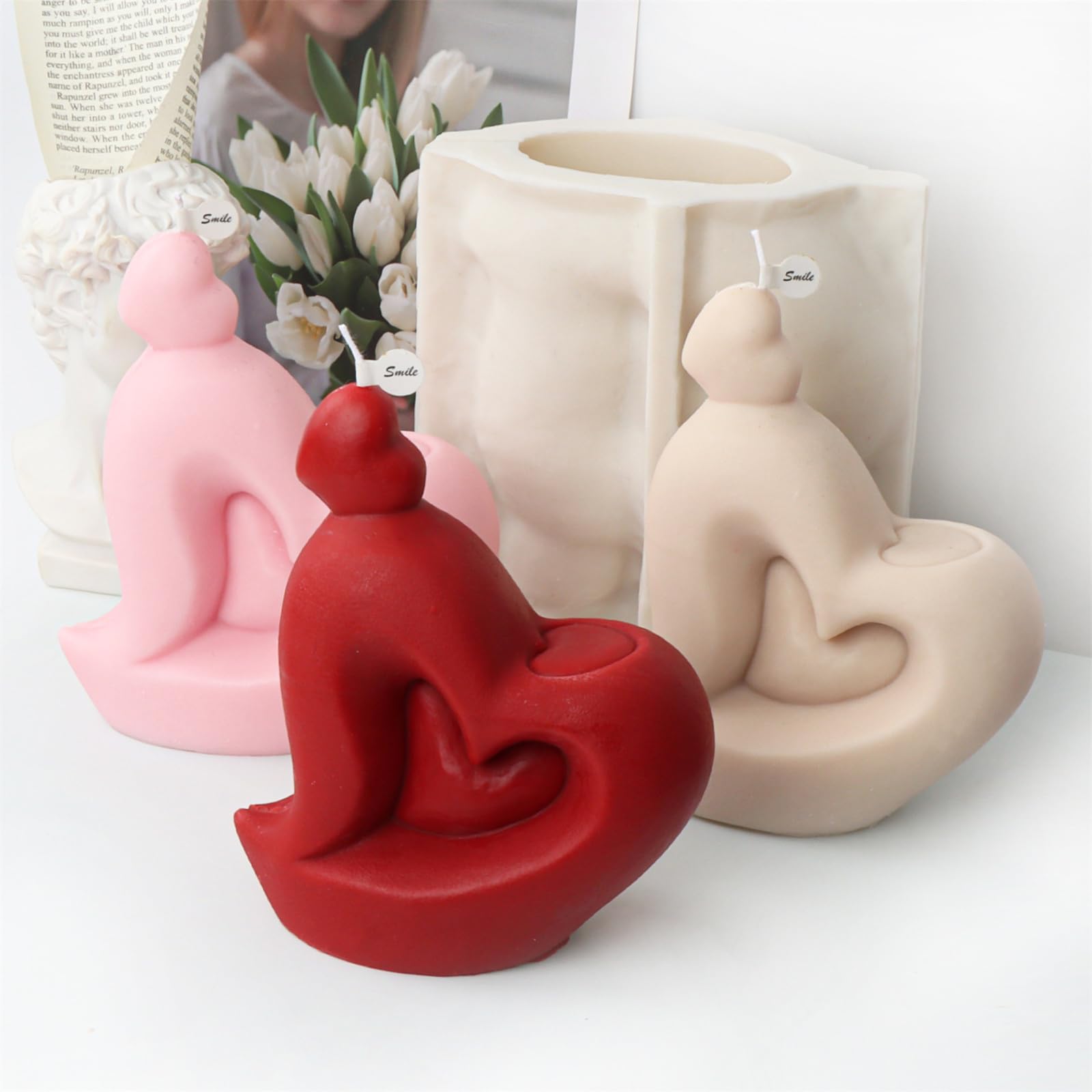 Moule 3D en forme de cœur pour une décoration de gâteau unique et belle