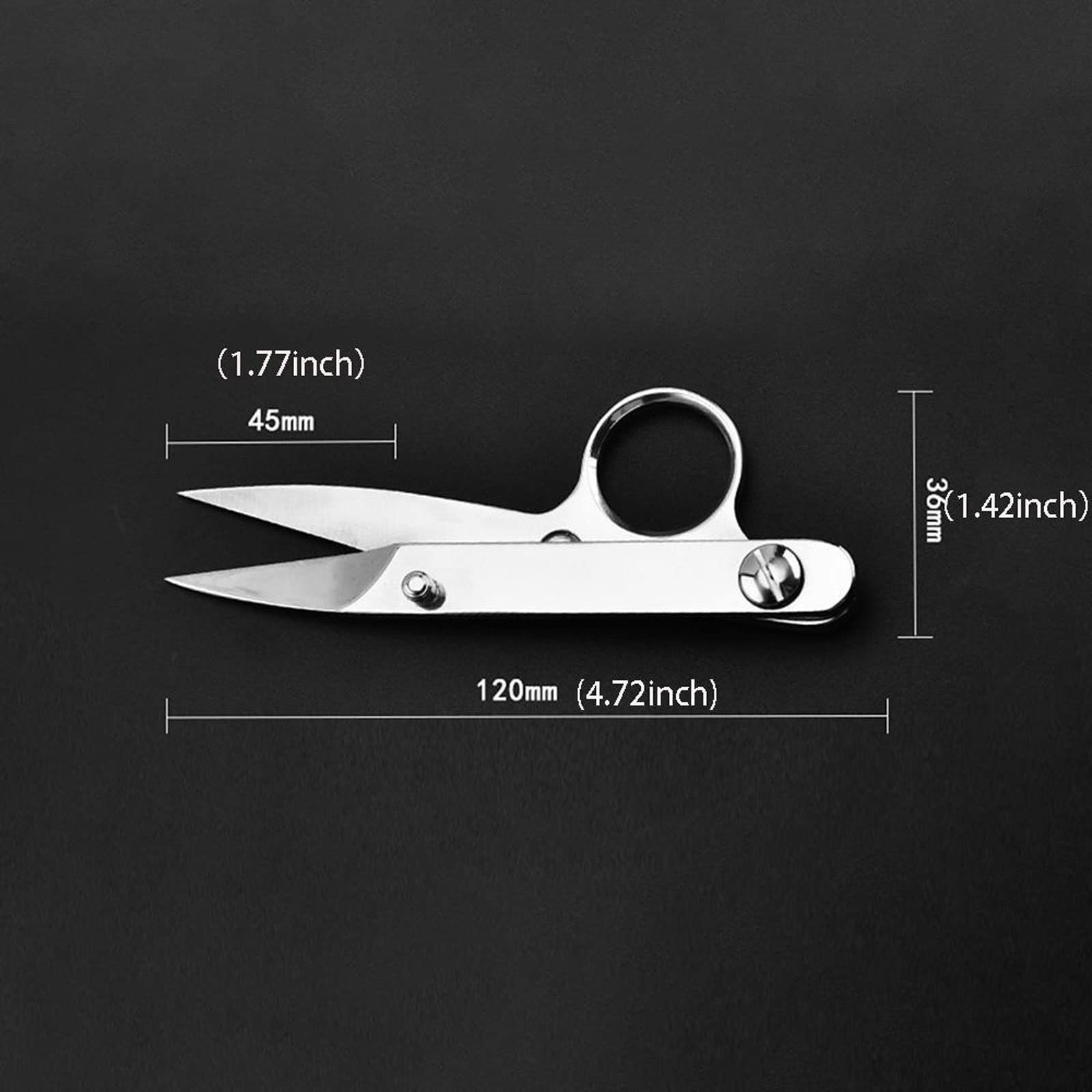 Tijeras para Manualidades, Tijeras for Manualidades, Tijeras Profesionales de Costura Bordado Hilo Acero Inoxidable for Herramientas Tela