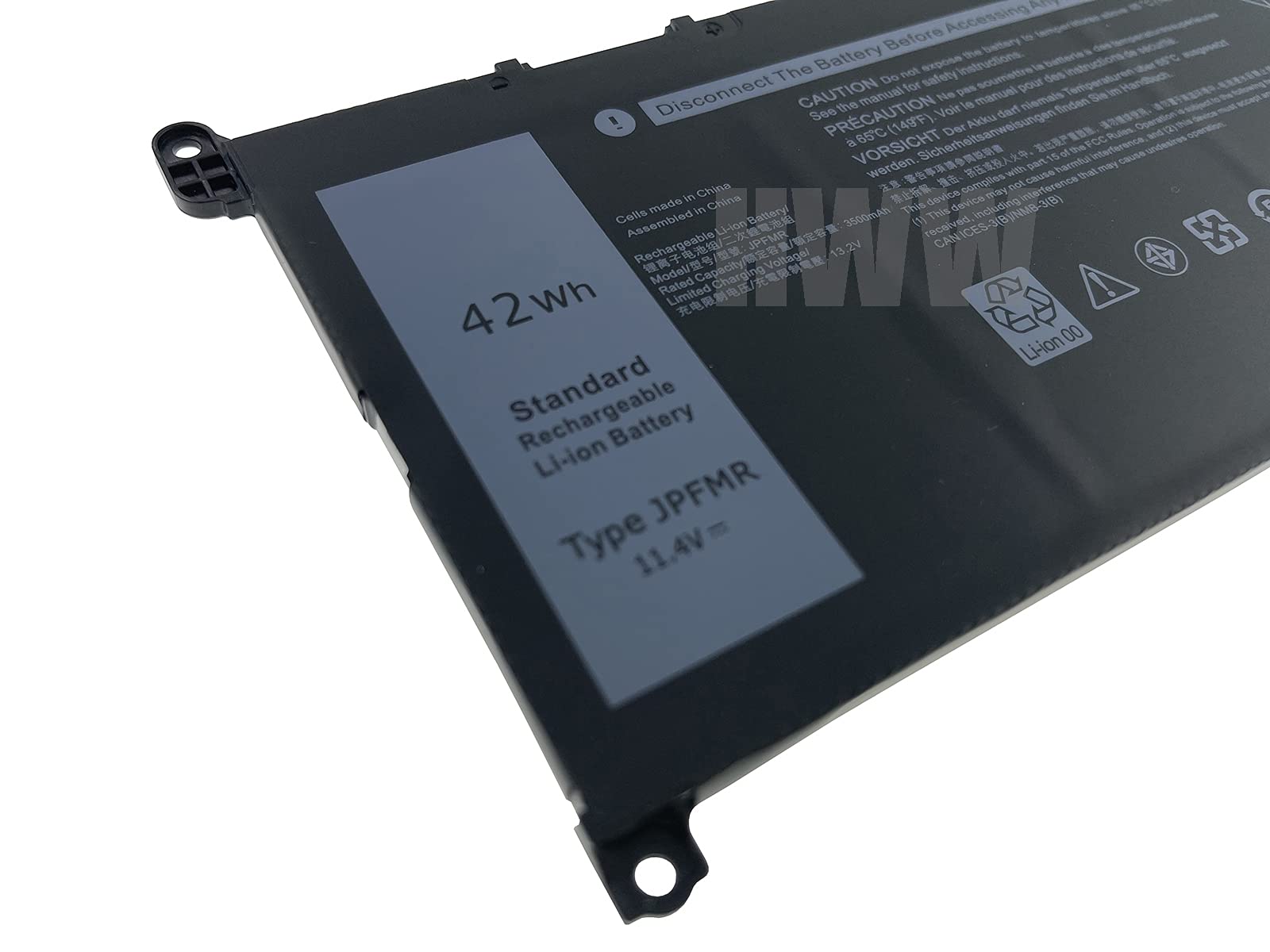Amazon.com: K KYUER HWW New 11.4V 42Wh 3500mAh JPFMR Battery