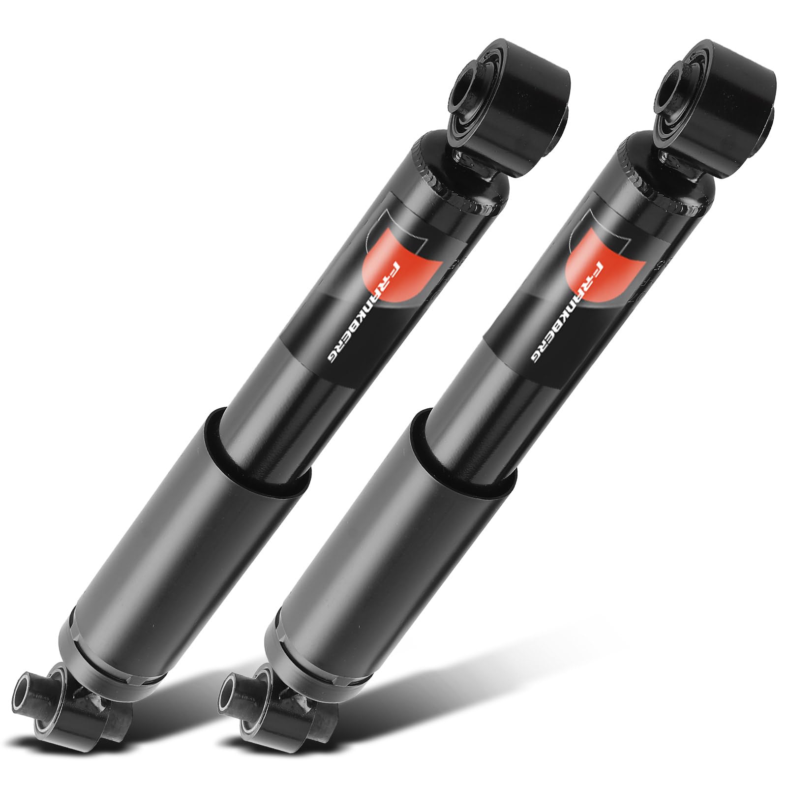 Frankberg 2 amortiguadores traseros izquierdos y derechos, presión de gas de 396 mm, compatible con Berlingo Multispace Partner Tepee Partner Kasten/MPV Replace# 5206RN, 5206RP
