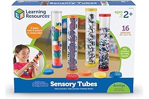 Primary Science Sensory Tubes - Set of 4 Tubes, Ages 2+ Science...