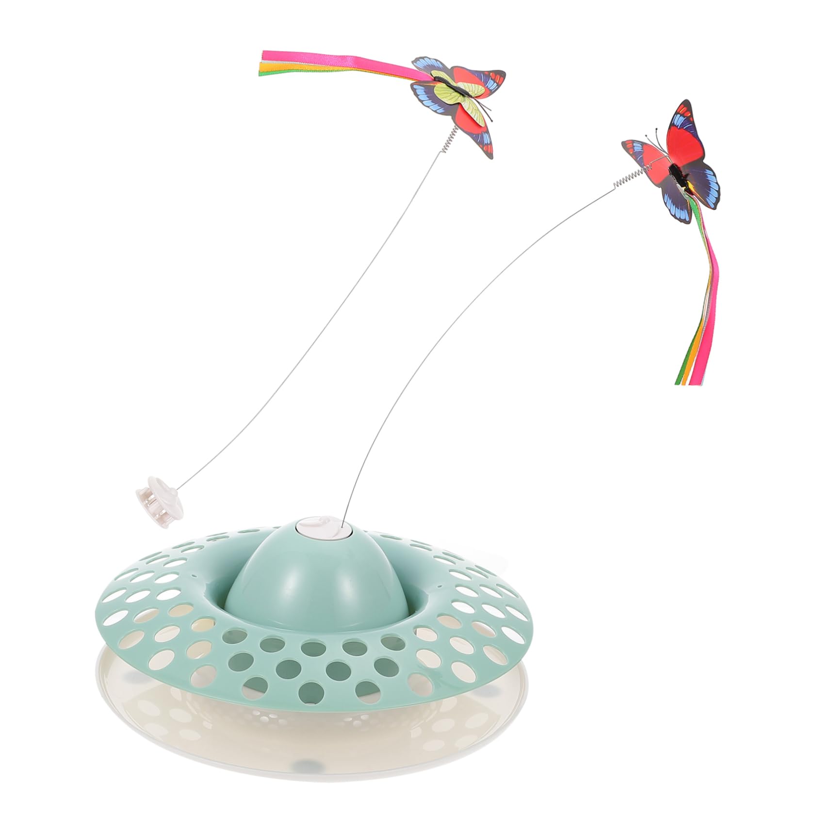 TOYANDONA Juguete Giratorio Eléctrico para Gatos Interactivo Gatos Juguete De Simulación para Suministros para Mascotas para