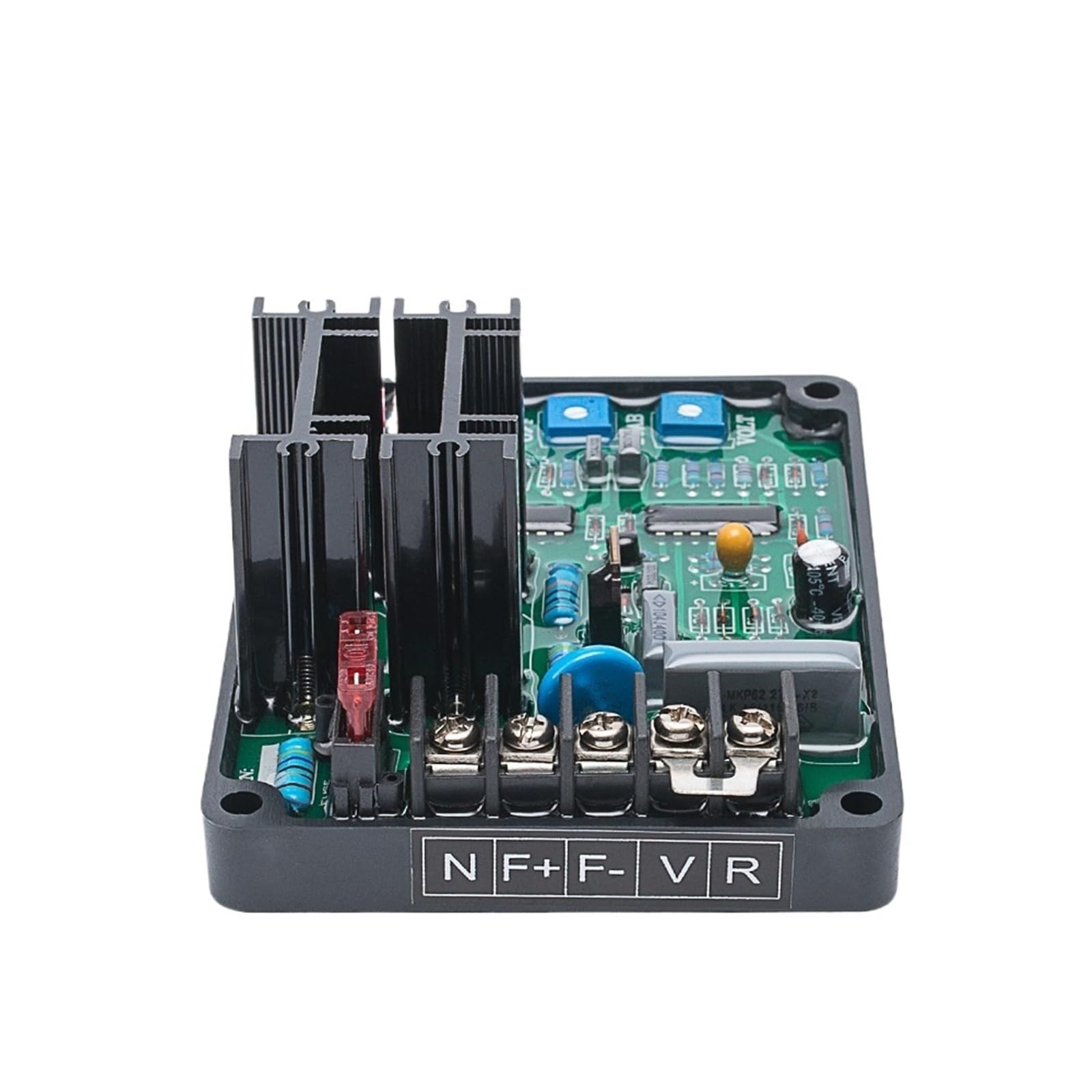 Regulador de voltaje del generador AVR GAVR 12A, motor sin escobillas, alternador de CA