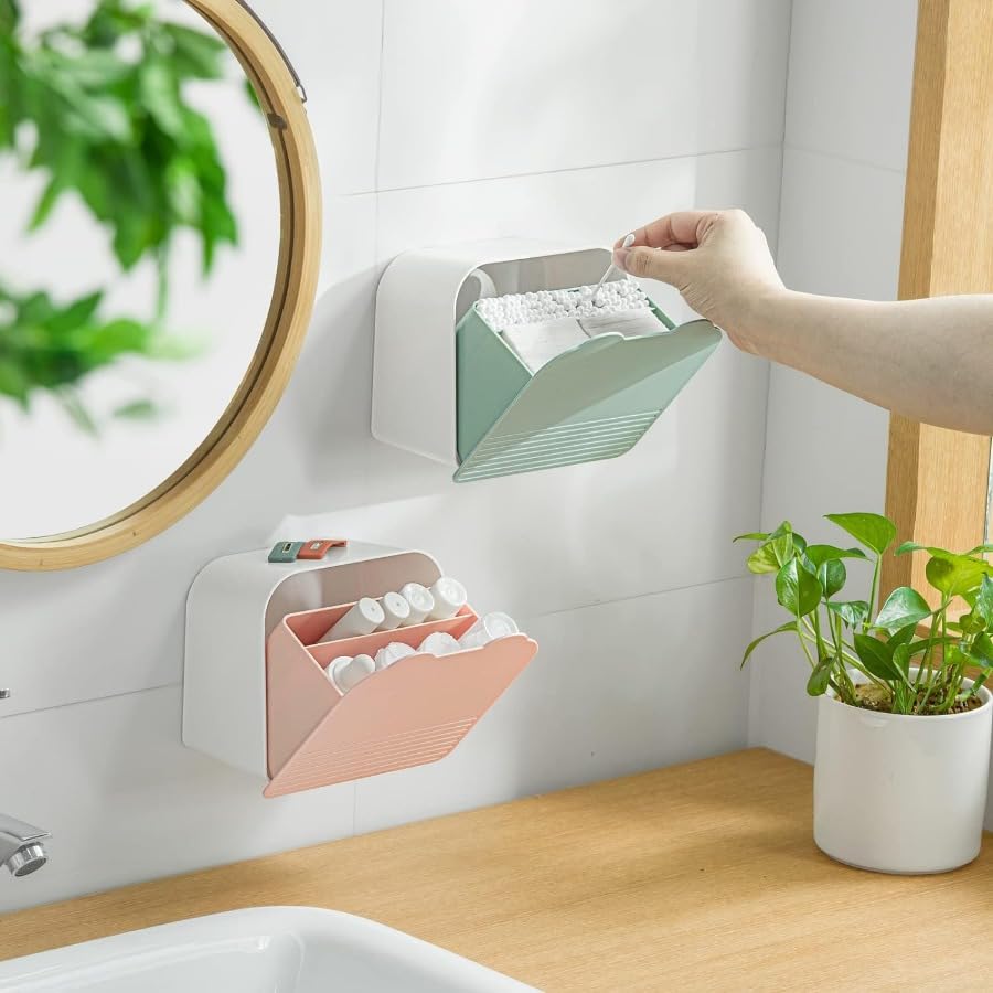 Boîte rangement serviette hygiénique murale contre l'humidité