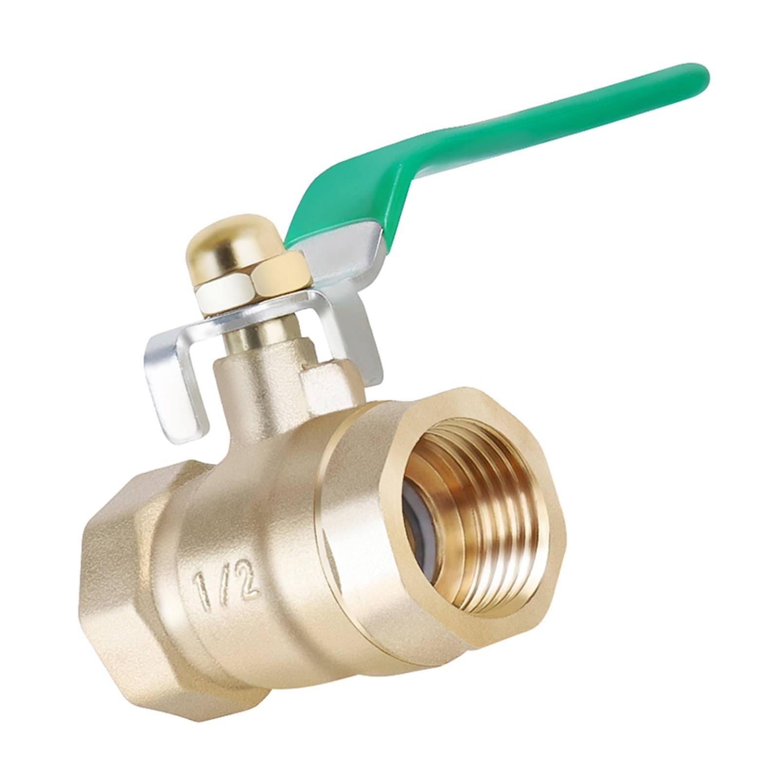 Robinet à bille en laiton 1/4 BSP et interrupteur de tube pneumatique IT-1-1I4