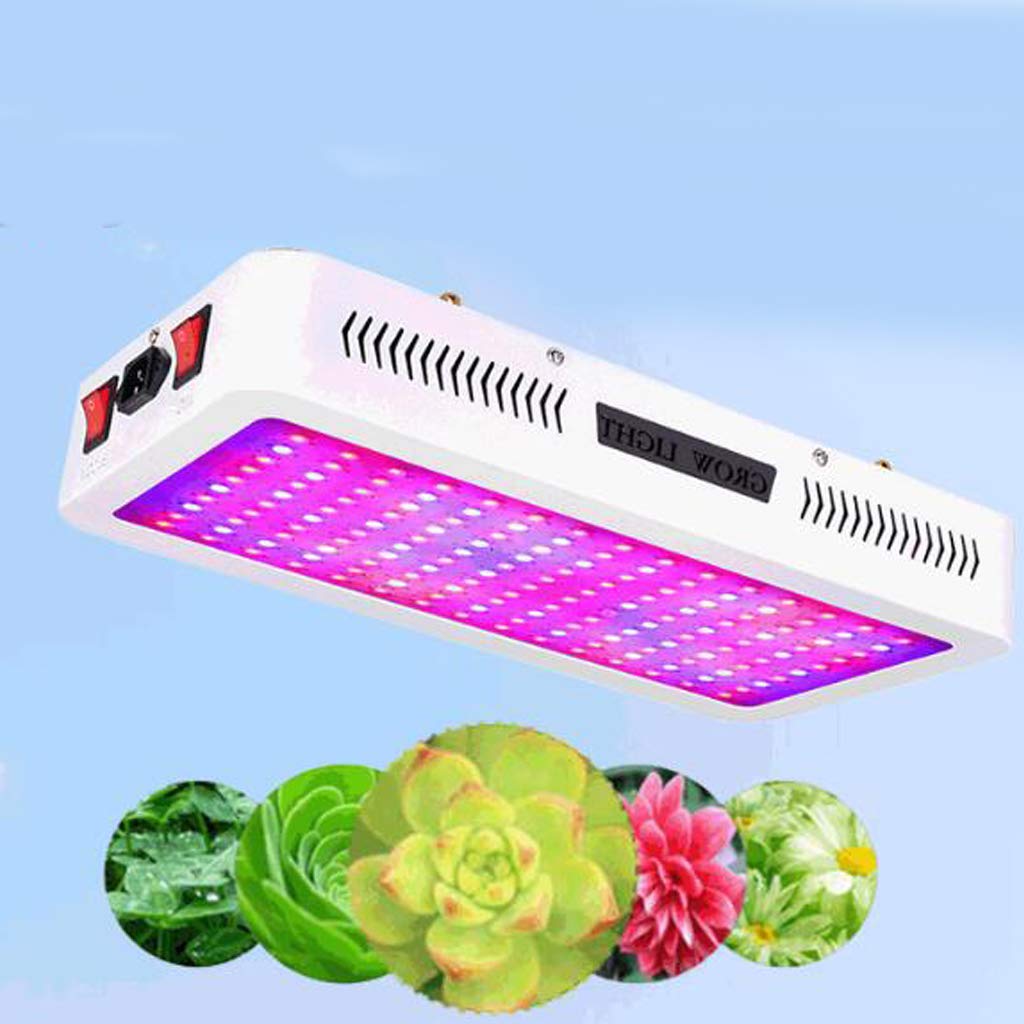 TEmkin Lampe de Croissance pour Plantes, 1200 W/1500 W/2000 W LED Grow Light, Double Interrupteur et Double puces à Spectre Complet pour Plantes d'intérieur hydroponiques, légumes et Fleurs (1200 W)