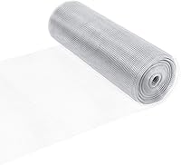 Vista 11 de CAPHAUS Paño de hardware, calibre 23 con tamaño de malla de 1/4 pulgadas, galvanizado en caliente después de la soldadura, cercado de soldadura