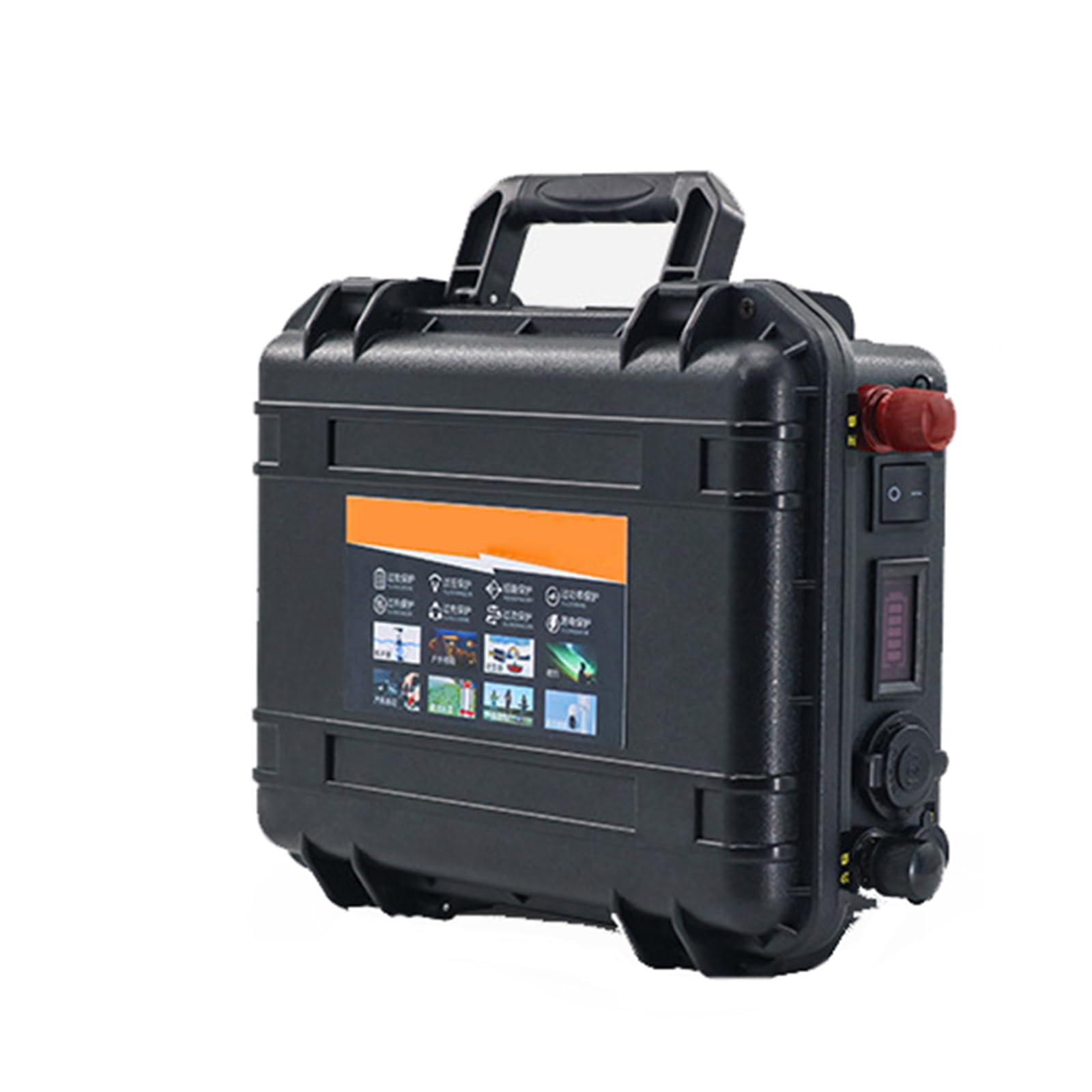 12V 60Ah 100Ah 150Ah Akumulator litowo-żelazowo-pochodny 12V Akumulator do zewnętrznego silnika sterowego Elektryczny silnik łodzi rybackiej Akumulator morski,12V 60Ah