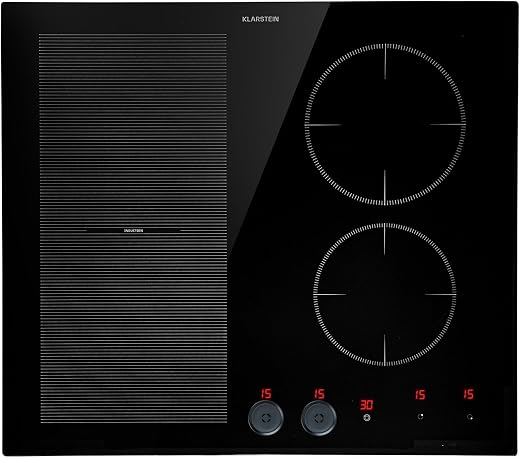 Klarstein Piastra Induzione, Piano Cottura Induzione, Fornello Elettrico con Controllo Smart Touch,...