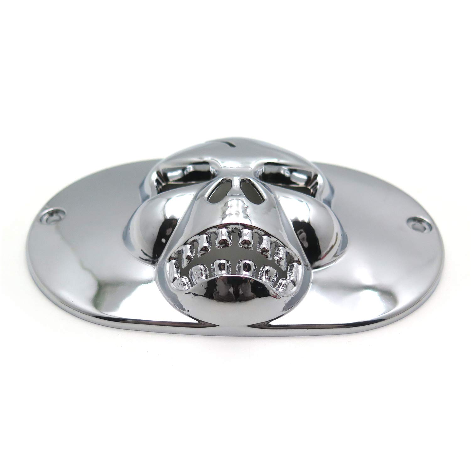 HONGK- Tail Lamp Collar Cover Compatible with H-D Touring Models Xl Dyna Flstf Flhrc Flhtc Chromed [B01C0SRY0S]