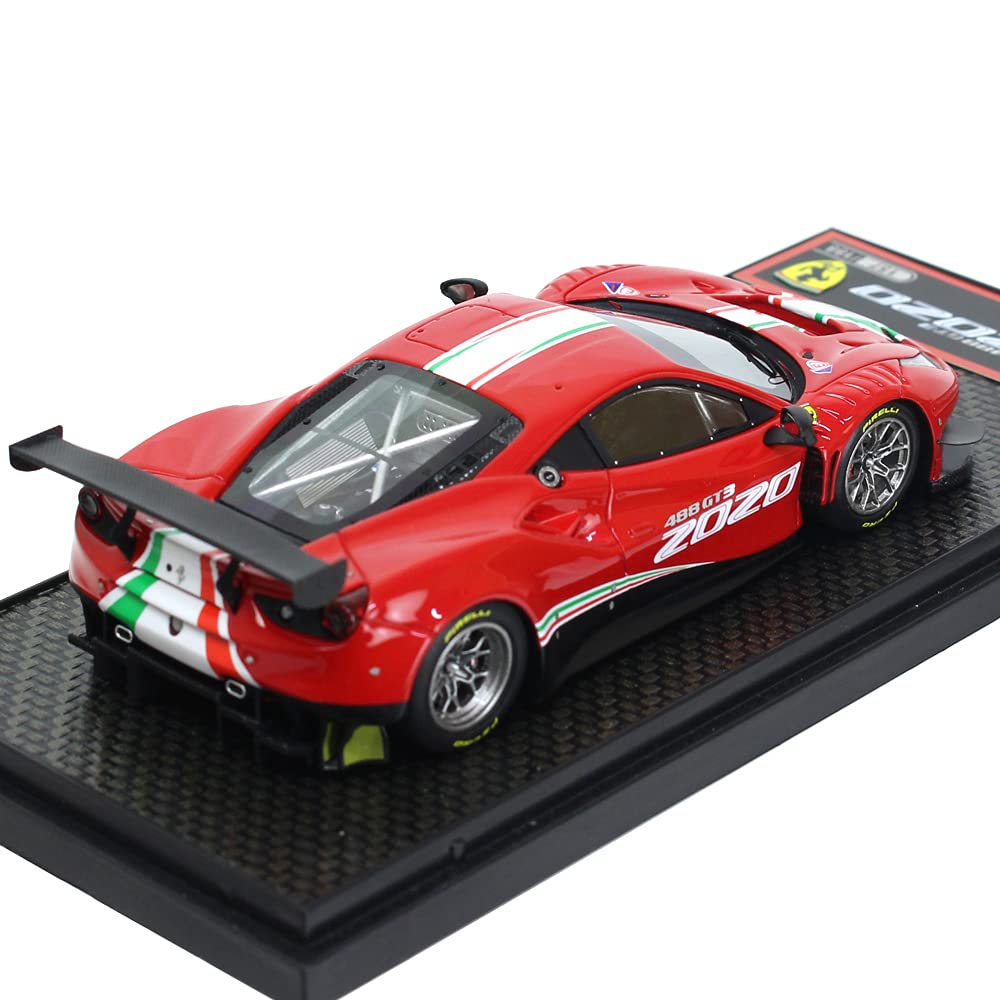 Amazon | ☆ BBR 1/43 フェラーリ 488 GT3 2020 ロッソコルサ 322