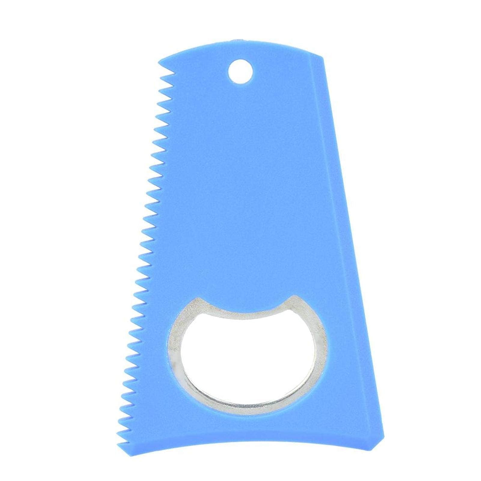 Alomejor Tabla de Surf Universal Cera Peine Tabla de Surf Removedor de Cera Longboard con Llavero Agujero Herramienta de Limpieza de Cera