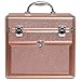 Giantex Makeup Train Case Nail Polish Travel Panel Nail Accessories Organizer w/Slide Out Drawer (Black)