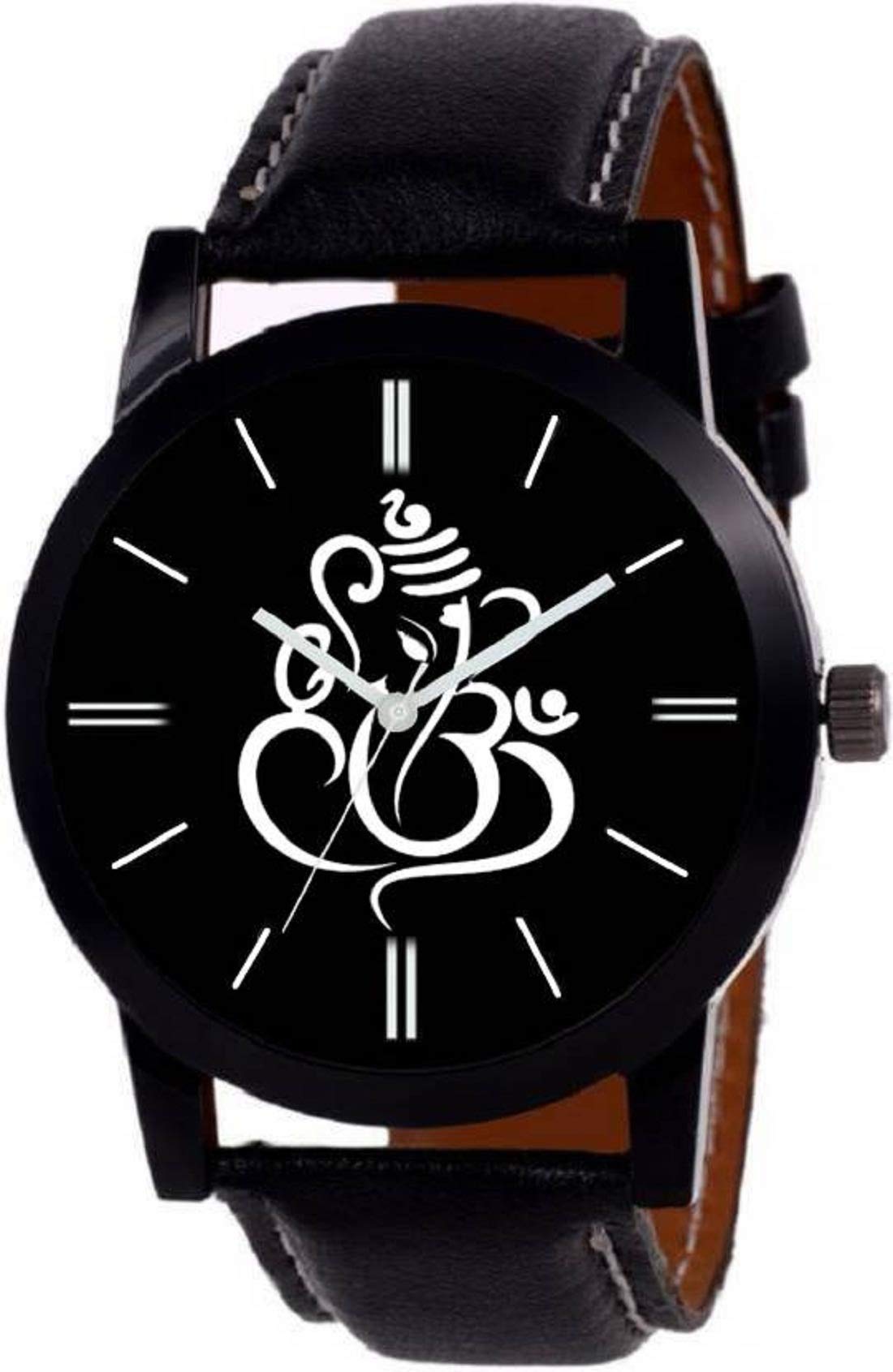 CERO Ganesh Print Black Analogue Boys & Men Watch-CE2210 (B07MVKTHMX) Amazon Price History, Amazon Price Tracker