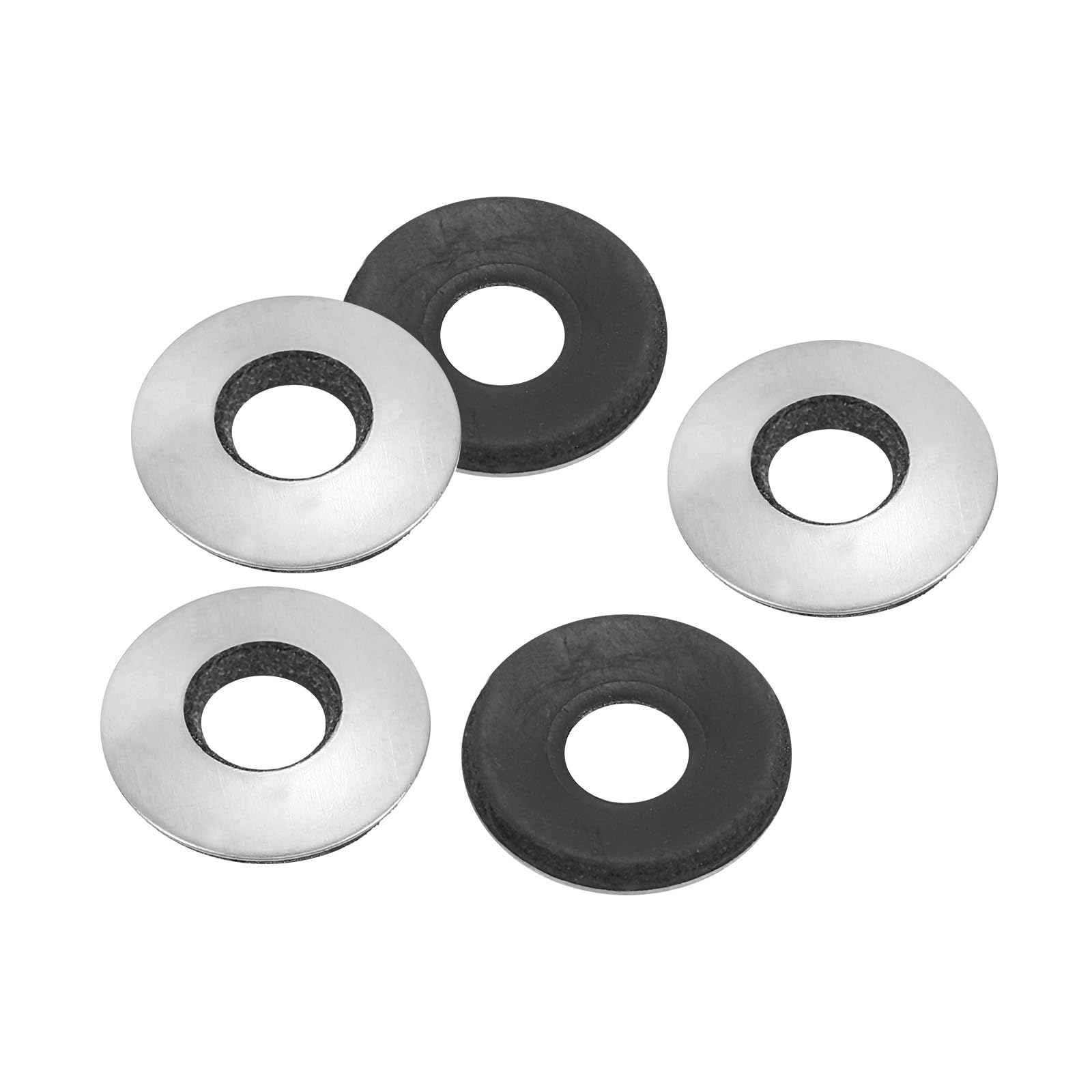 PATIKIL 304 Stainless Steel EPDM Bonded Sealing Washers