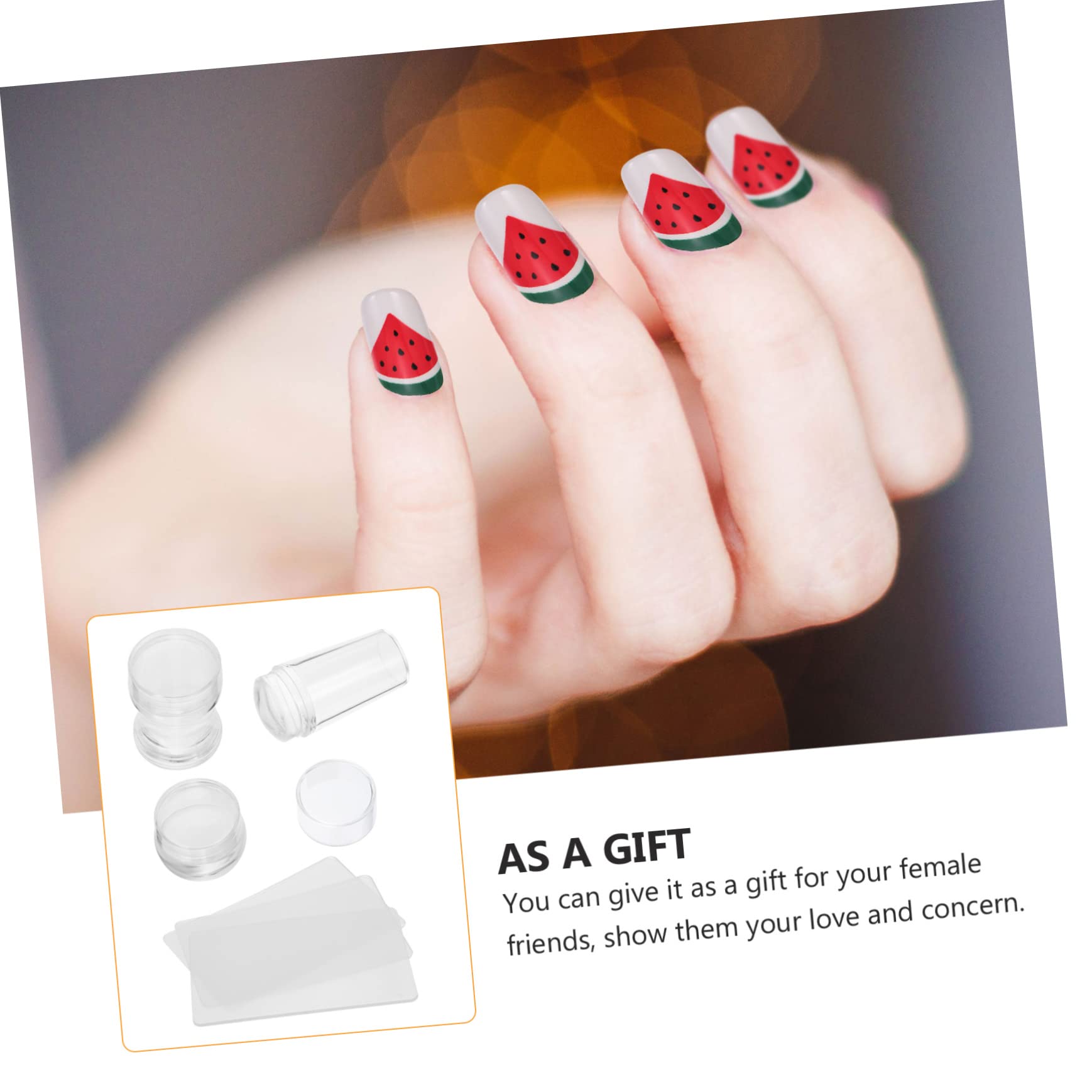 FRCOLOR 12 Set Di Stampini Per Nail Art Strumenti Per Manicure E Timbratura Con 10 Timbri Per Unghie Raschietto Sicuri Per La Pelle E Adatti A Tutte Le Età.