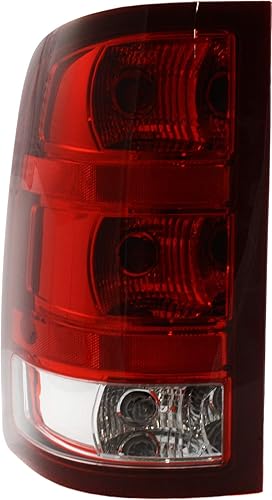 Garage-Pro Luz trasera compatible con GMC Sierra 1500 2007-2013, Sierra 2500 HD 2007-2014, Sierra 3500 HD halógeno con bombilla(s) lado del