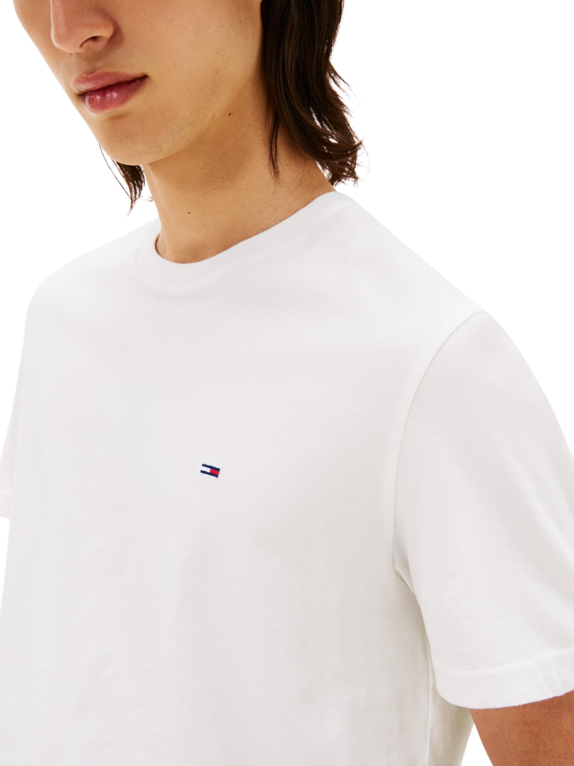 Tommy Jeans Camisetas de Manga Corta Pack de 3 Hombre de algodón