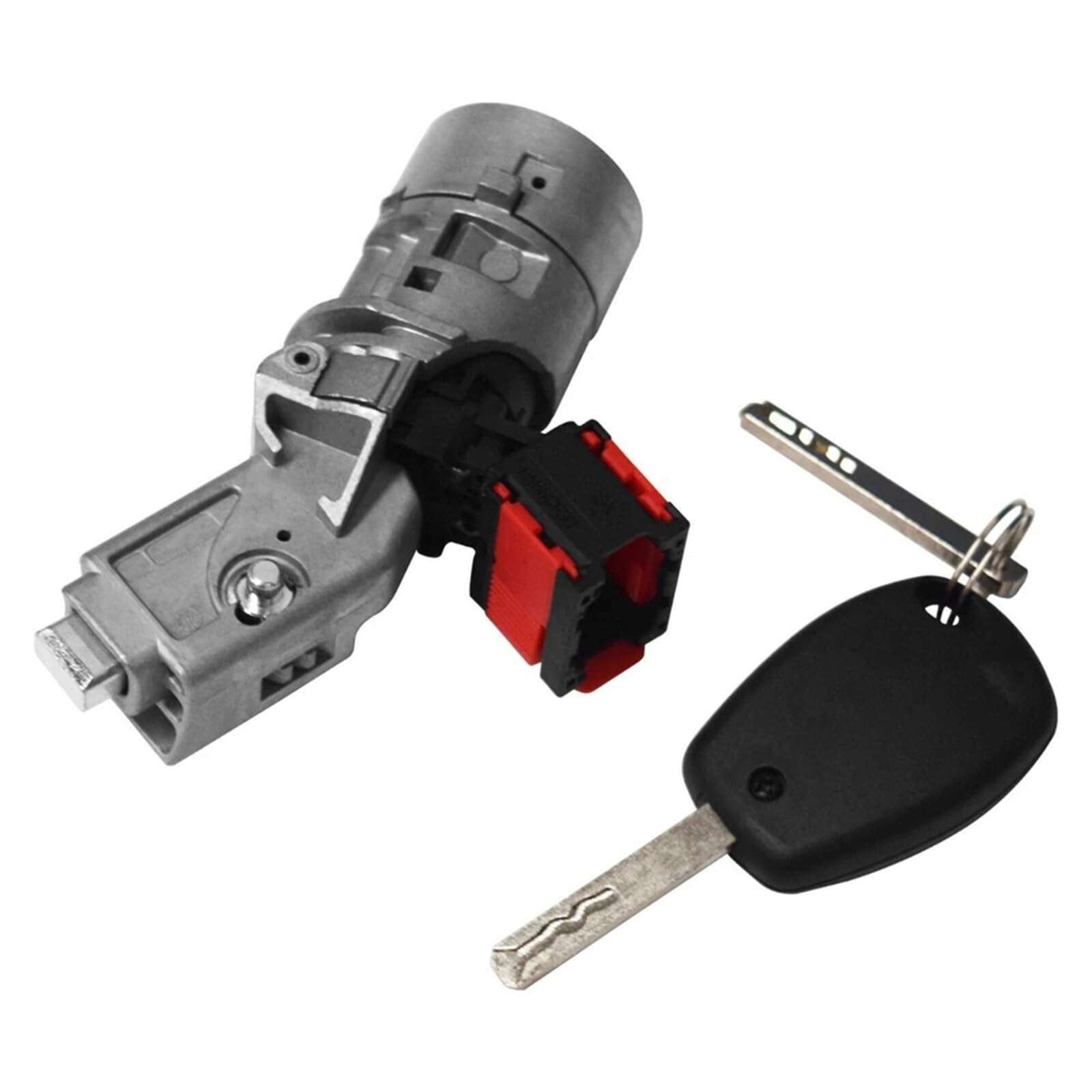 przycisk start stop ​Bębenek stacyjki zapłonu samochodu rozrusznik stacyjka i klucze pasujące do Renault dla Vauxhall Fiat 7701208408