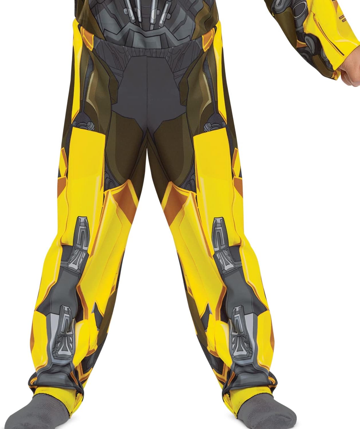 Disguise Bumblebee Toddler Costume, Official Transformers Rise of the Beasts Muscle Padded Costume and Mask, Size (2T)