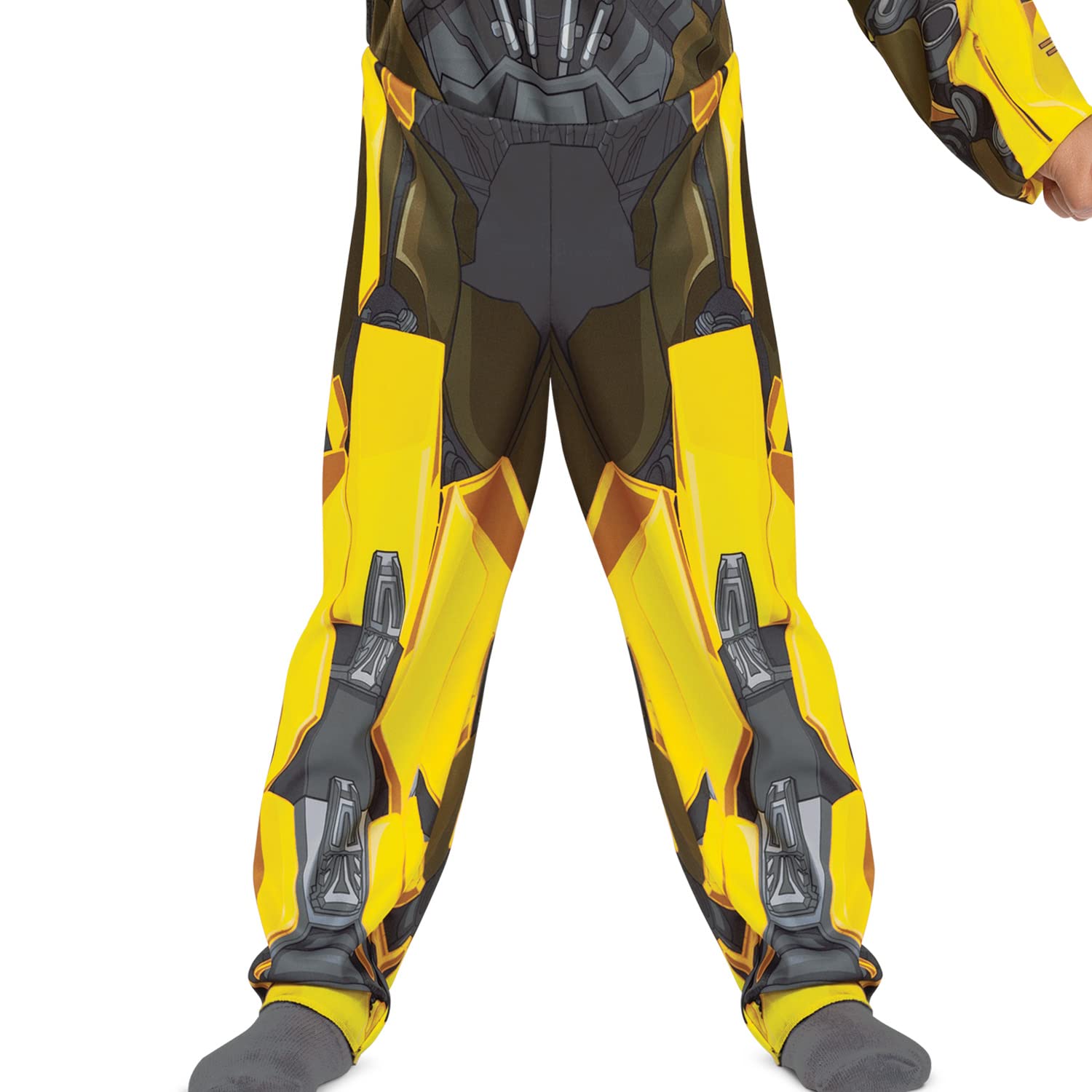 Disguise Bumblebee Toddler Costume, Official Transformers Rise of the Beasts Muscle Padded Costume and Mask trajes para niñosNiños