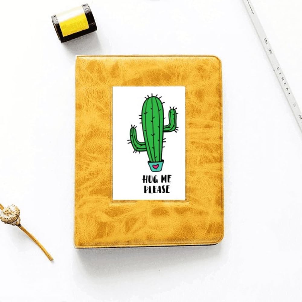 no/no Hug Me Please Cactus Art Deco Fashion Photo Album Family Wedding Picture 4x6