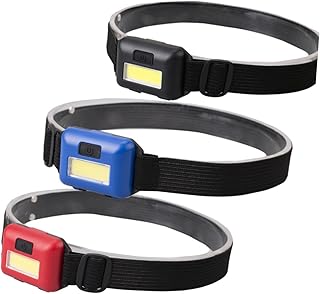 DOITOOL 3 pçs faróis de acampamento lanterna de cabeça recarregáveis luzes de cabeça de LED lâmpada de cabeça recarregável farol de caminhada farol de caminhada farol de LED farol LED faróis de corrida luzes de corrida