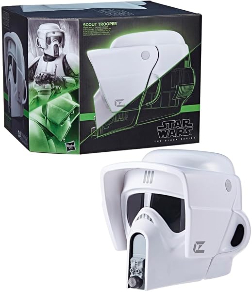 Star Wars The Black Series, Casque électronique premium Scout Trooper, Le retour du jedi, cosplay pour adultes - 1